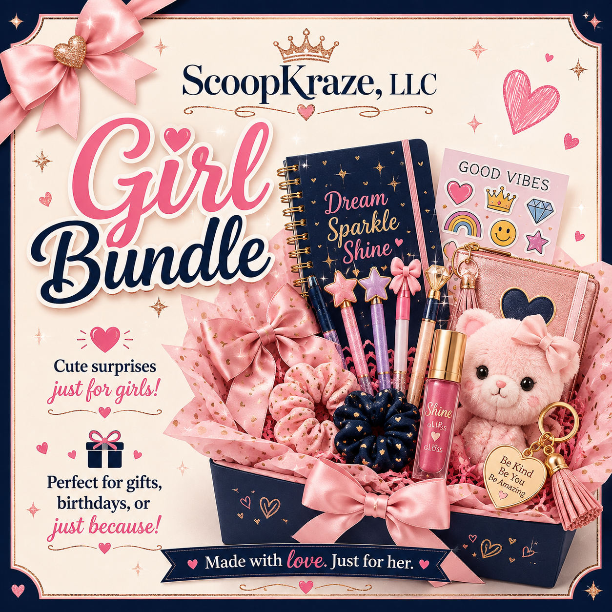 Sweet & Sparkly Girl Bundle | Curated Surprise Gift