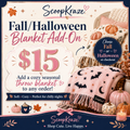Cozy Fall & Halloween Blanket Add-On – $15