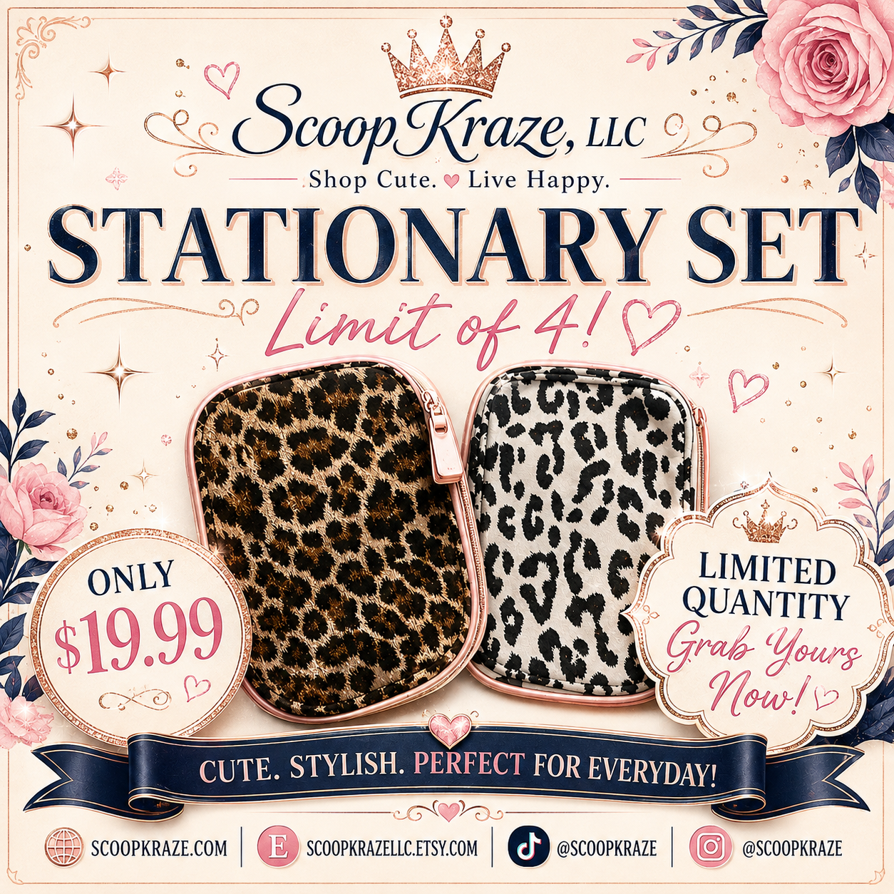 Cute Stationary Set
