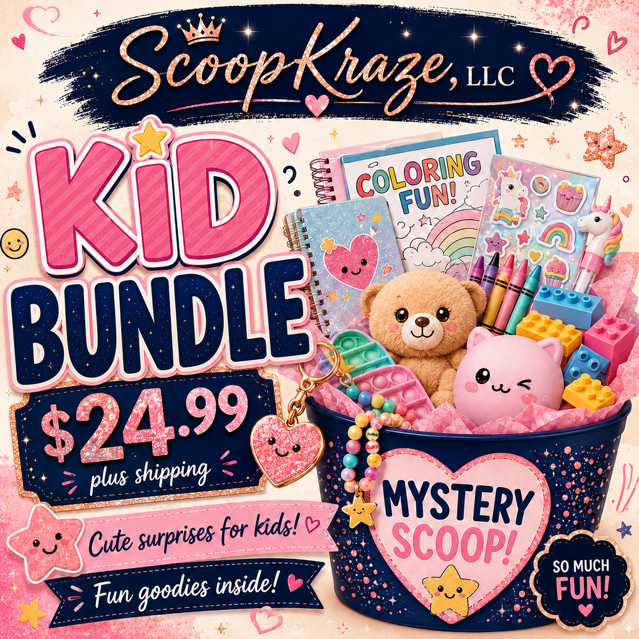 Kid Mystery Bundle – Fun Surprise Gifts for Kids